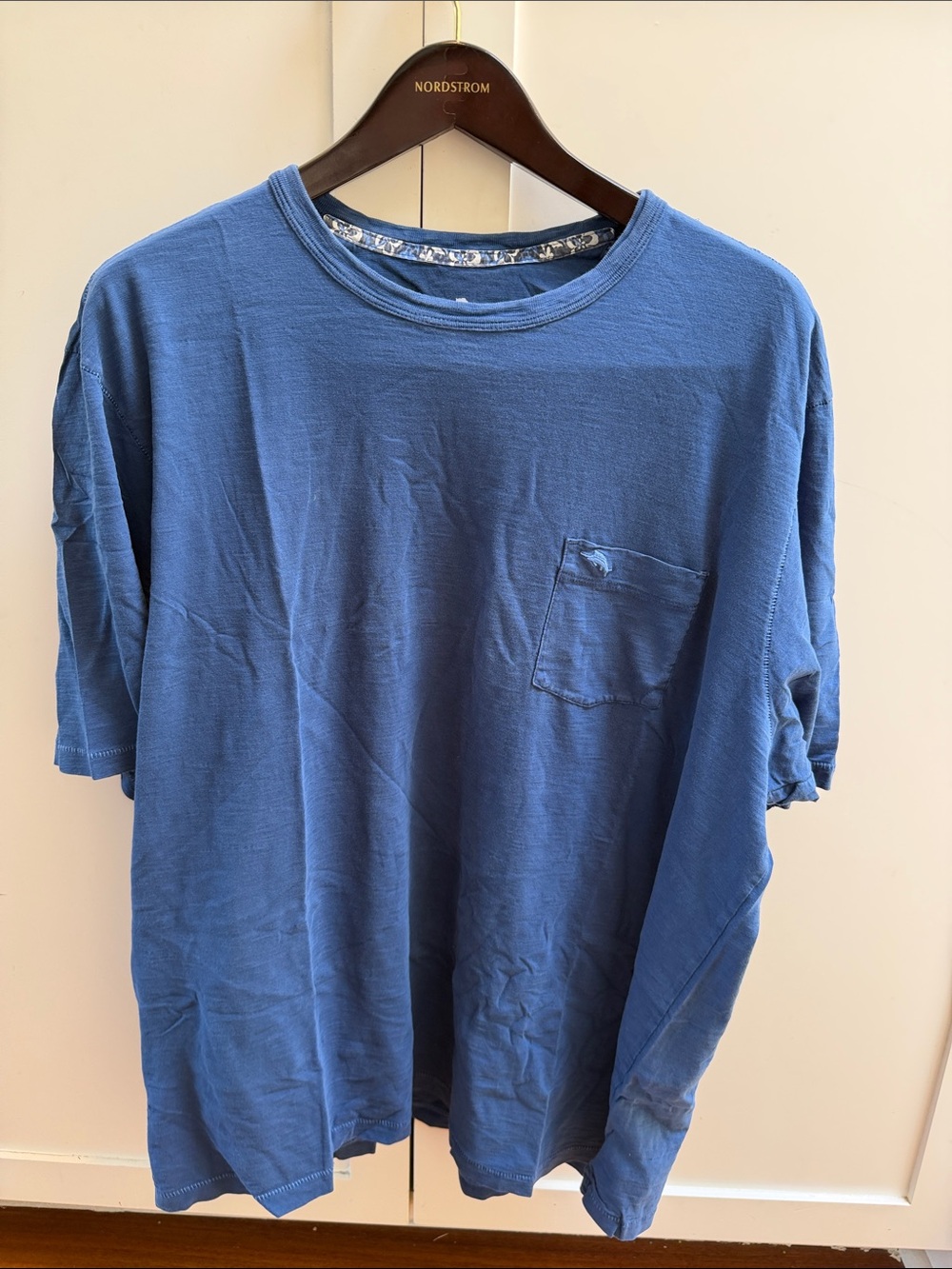Nordstrom Men’s Indigo Short-Sleeve Pocket Tee